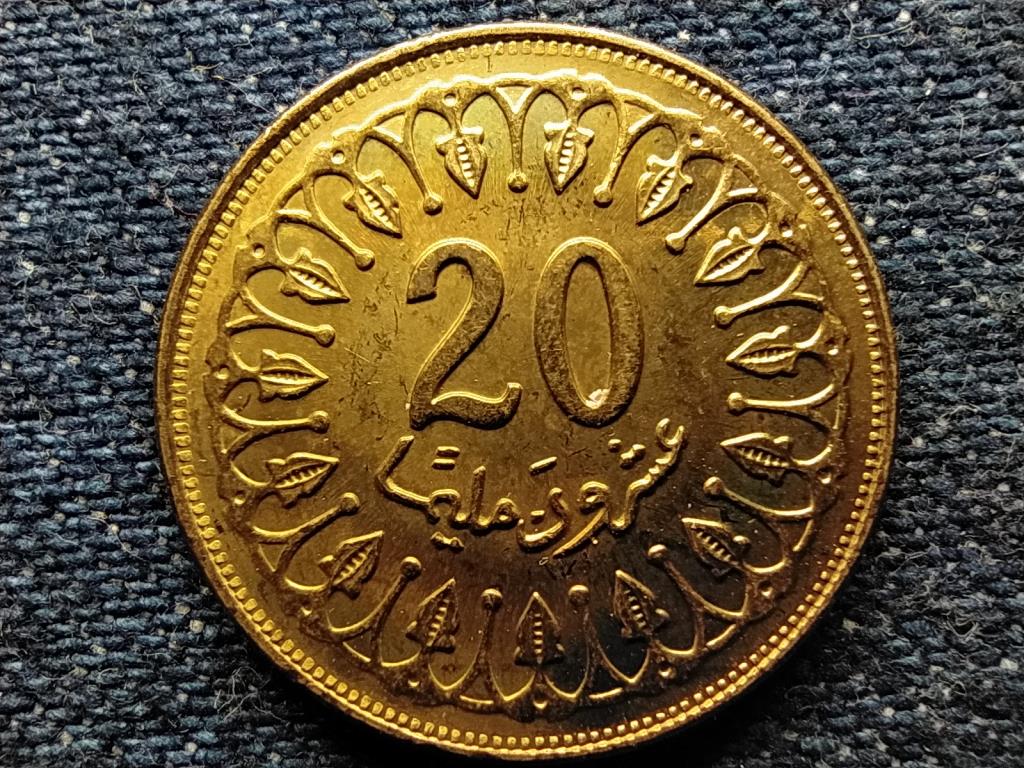 Tunézia 20 milliéme 1418 1997