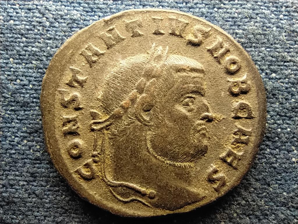 Római Birodalom I. Constantius (293-305) AE Follis GENIO POPVLI ROMANI AQΓ RIC 28