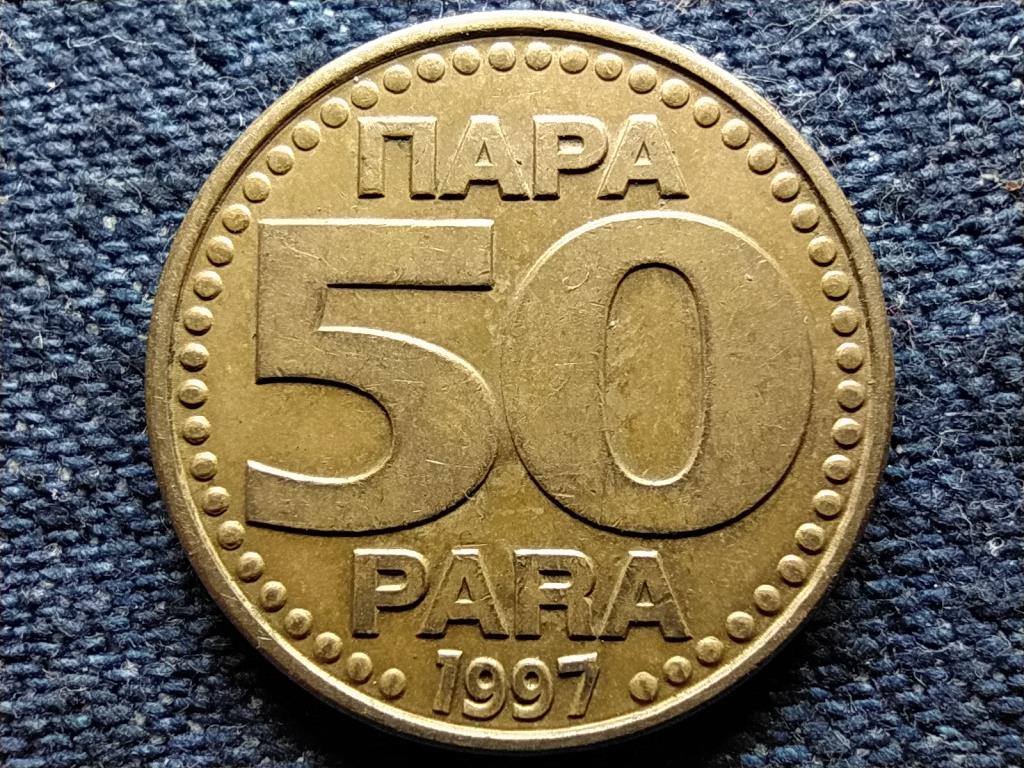 Jugoszlávia 50 para 1997