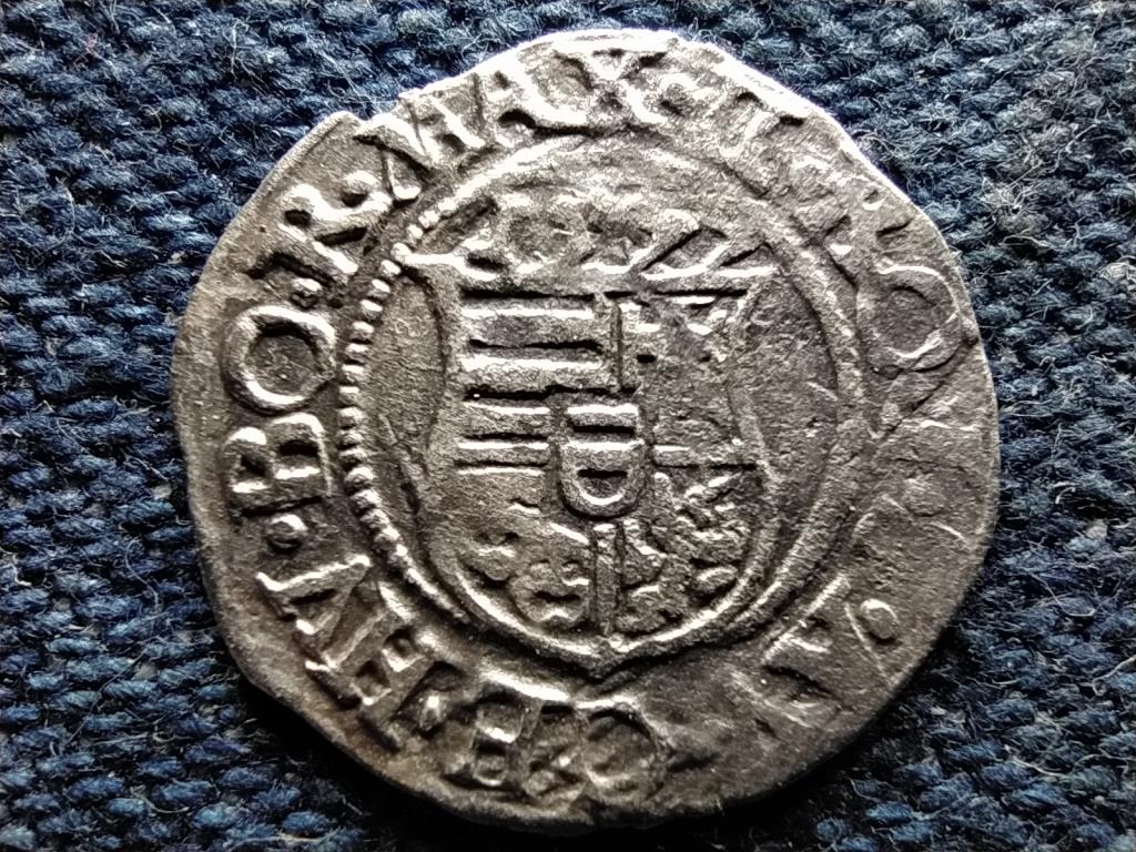 I. Miksa (1564-1576) .500 ezüst 1 Dénár ÉH766 1574 KB