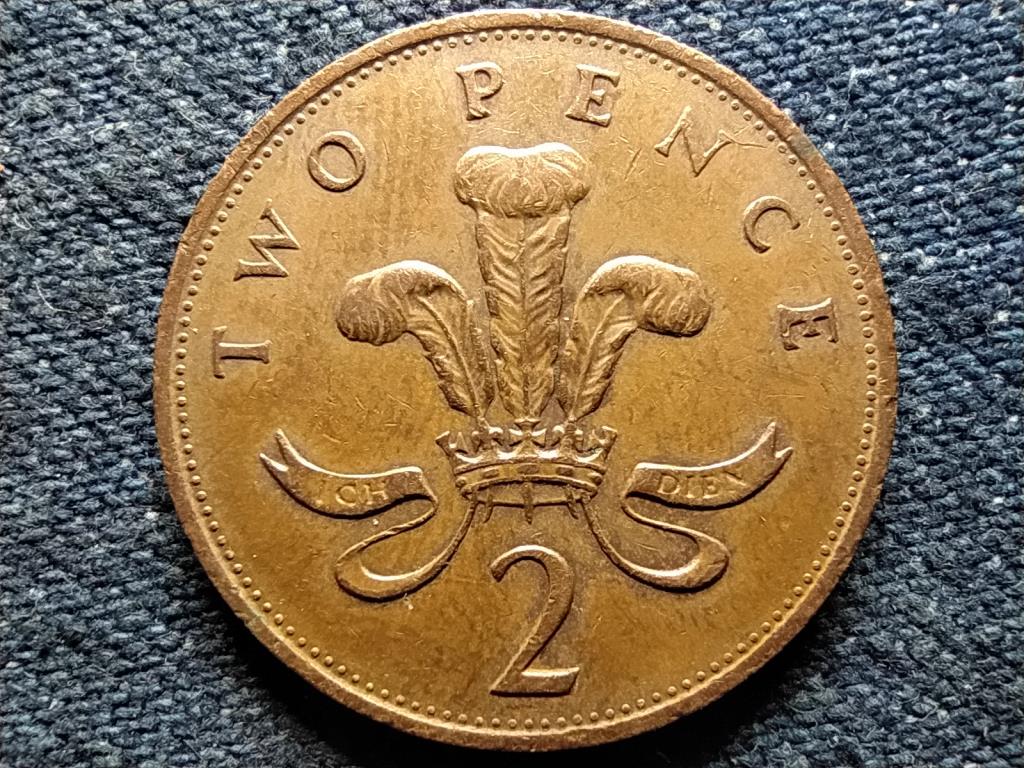 Anglia II. Erzsébet (1952-) 2 Penny 1991