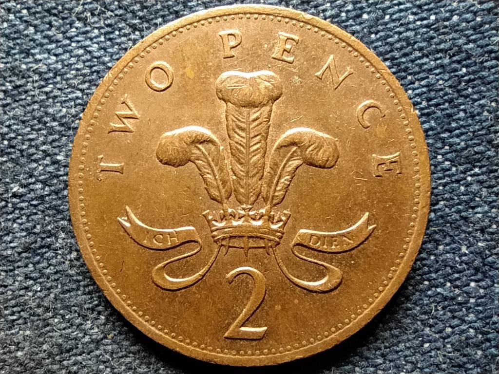 Anglia II. Erzsébet (1952-) 2 Penny 1991