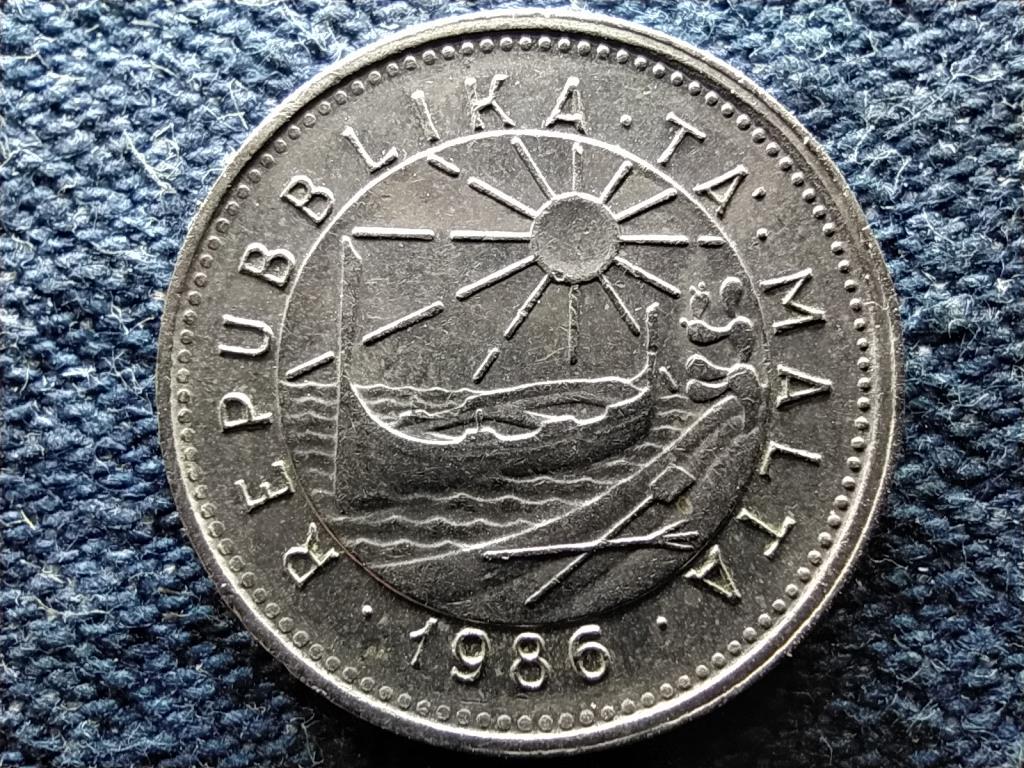 Málta édesvízi rák 5 cent 1986