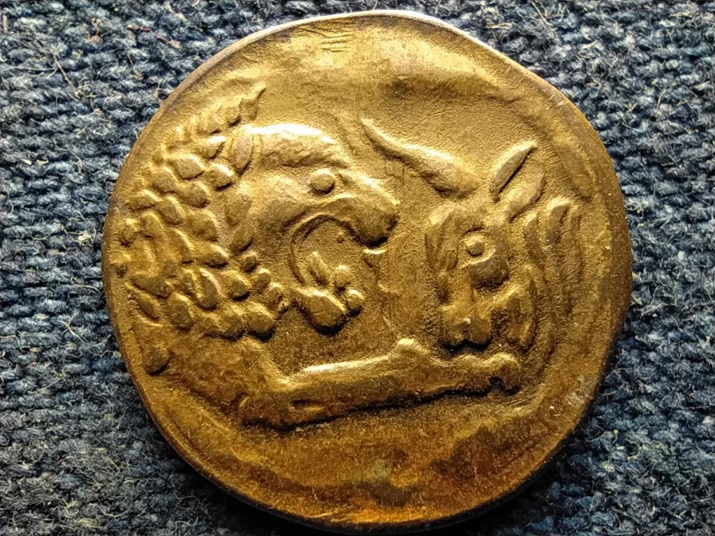 Lydia, Croesus, Stater, ca. 561-546 BC, Sardis múzeumi token