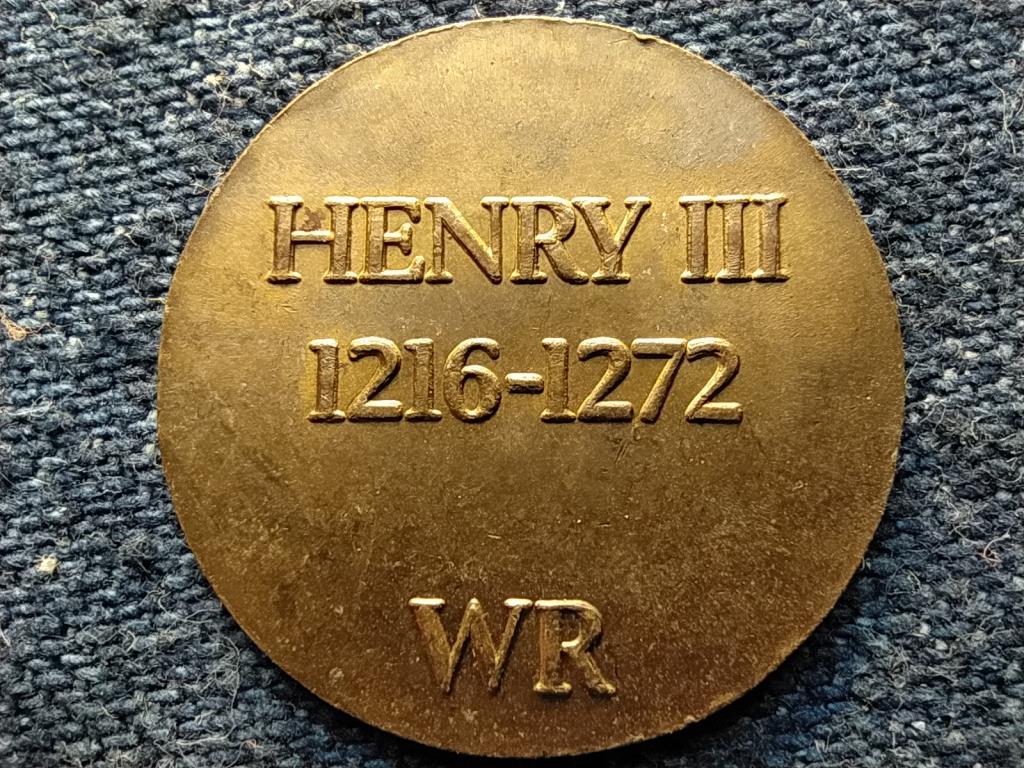 Anglia III. Henrik 1216-1272 emlékérem