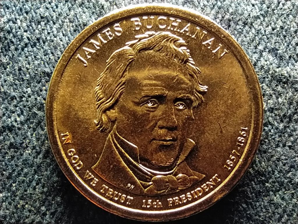 USA Elnöki dollár érme sorozat James Buchanan 1 Dollár 2010 P