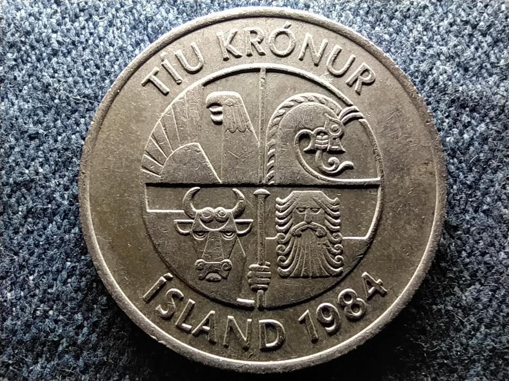 Izland 10 Korona 1984