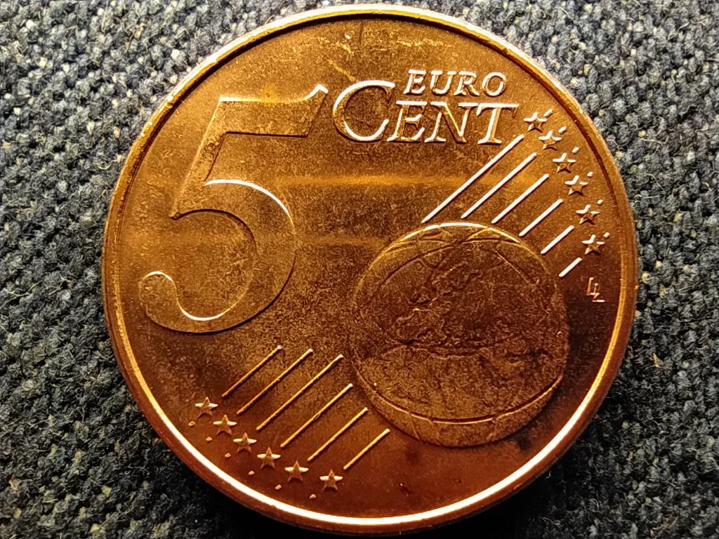 Luxemburg I. Henrik (2000 -) 5 euro cent 2002 UNC