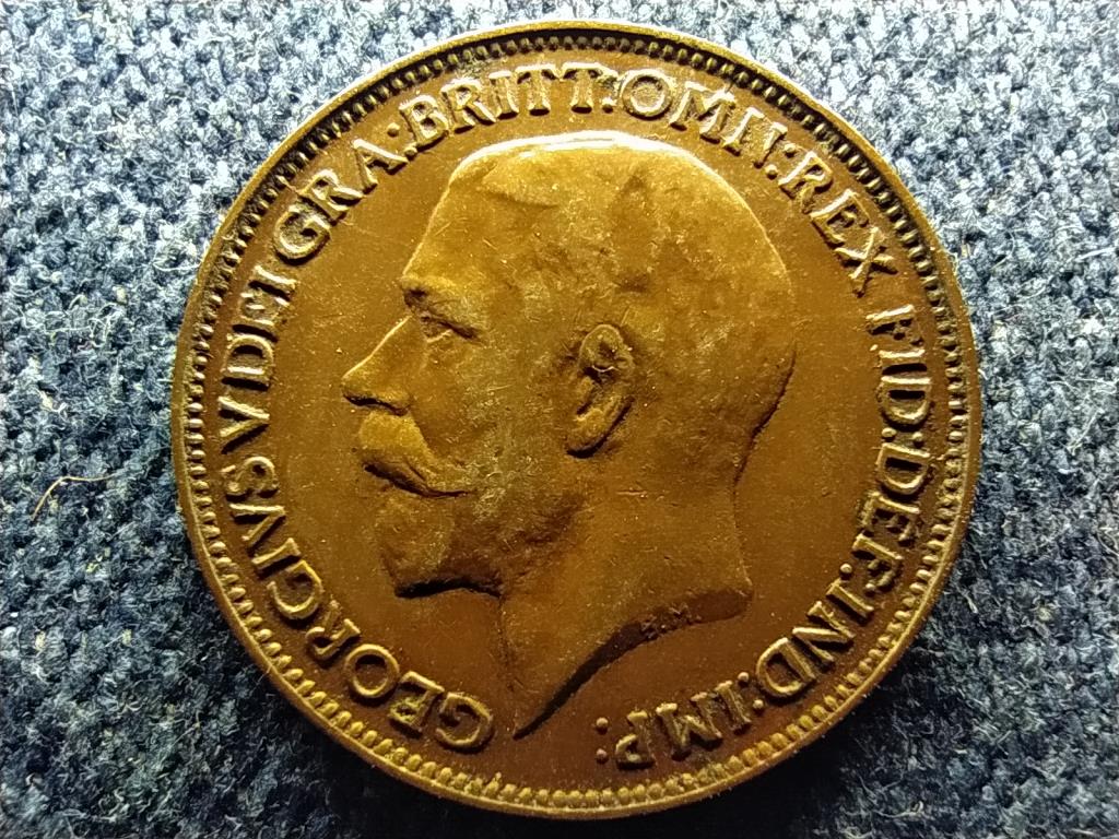 Anglia V. György (1910-1936) 1 Farthing 1922