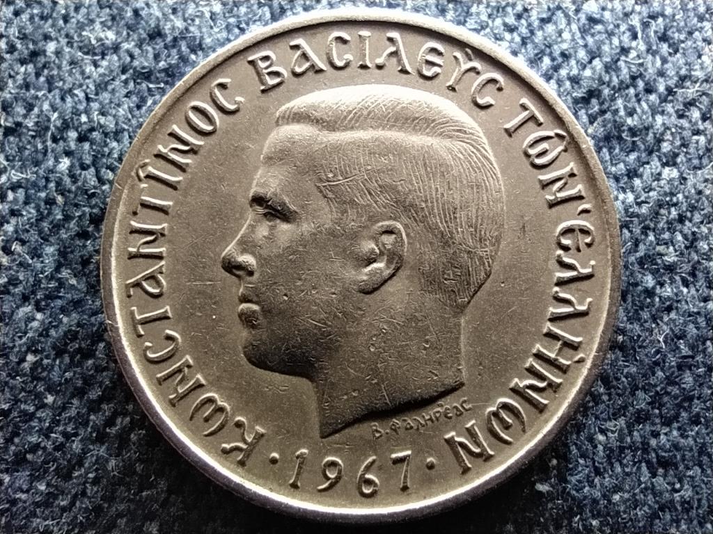 Görögország II. Konstantin (1964-1973) 1 drachma 1967