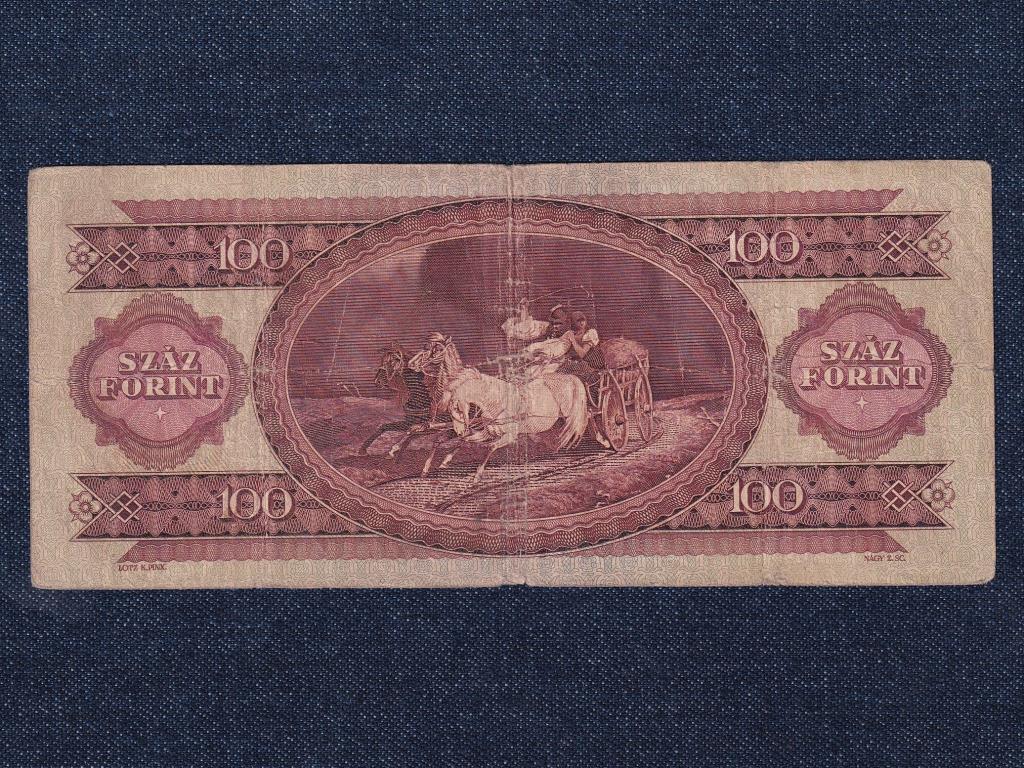 Népköztársaság (1949-1989) RITKA 100 Forint bankjegy 1957