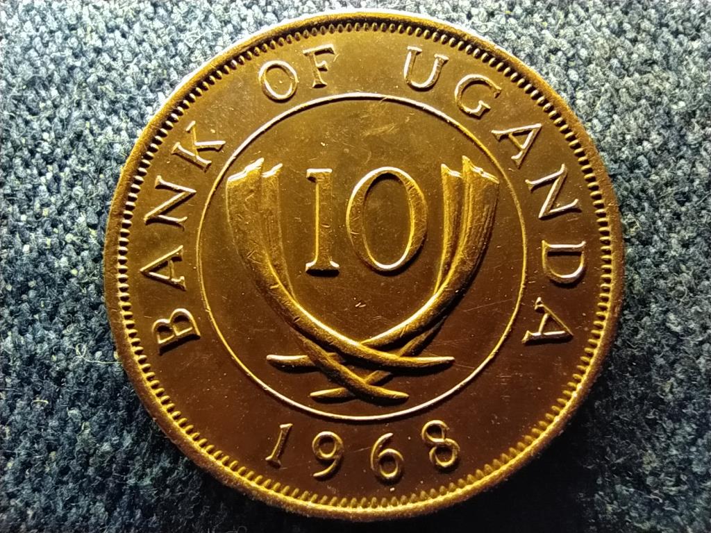 Uganda Köztársaság (1962- ) 10 cent 1968