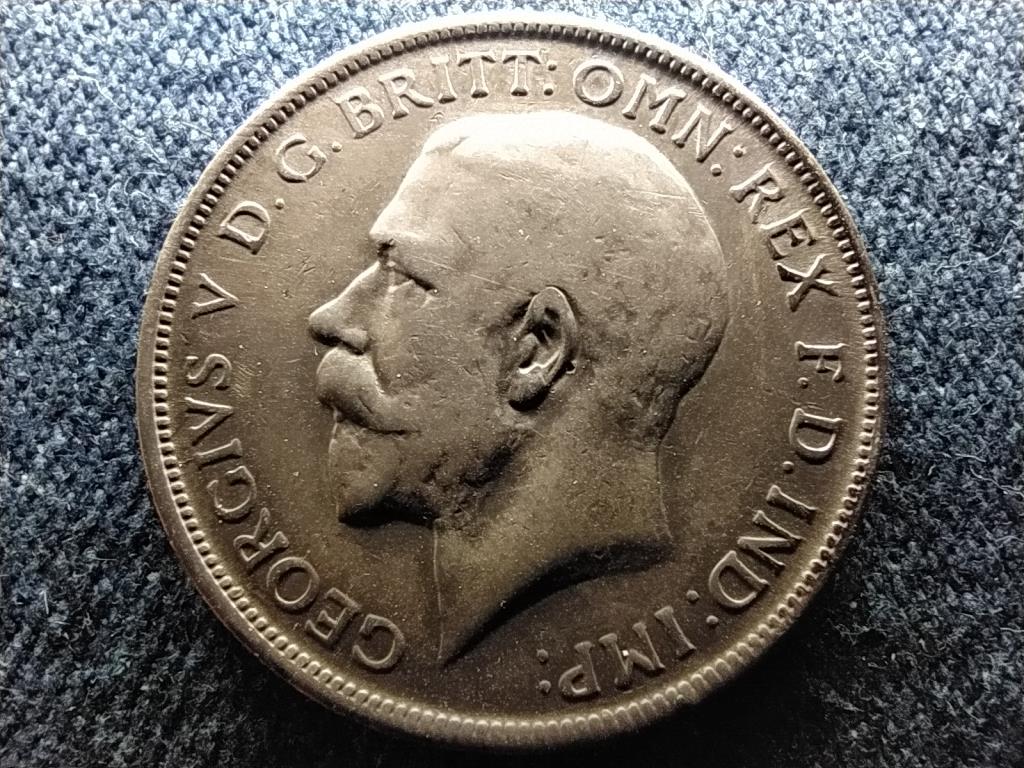 Anglia V. György (1910-1936) .925 ezüst 1 Florin 1916