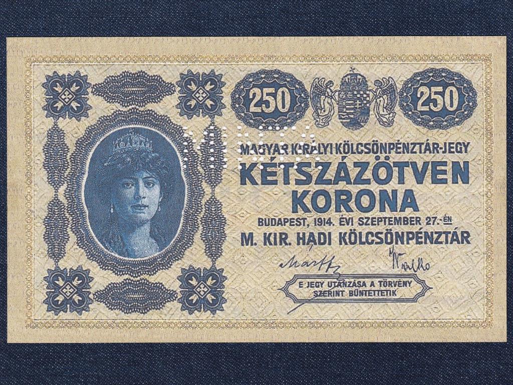 Magyarország 250 Korona 1914 Fantázia bankjegy