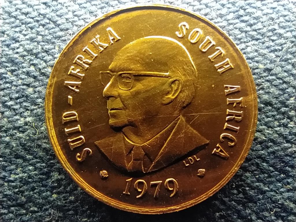 Dél-Afrikai Köztársaság Nicolaas Johannes Diederichs 1 Cent 1979 PP