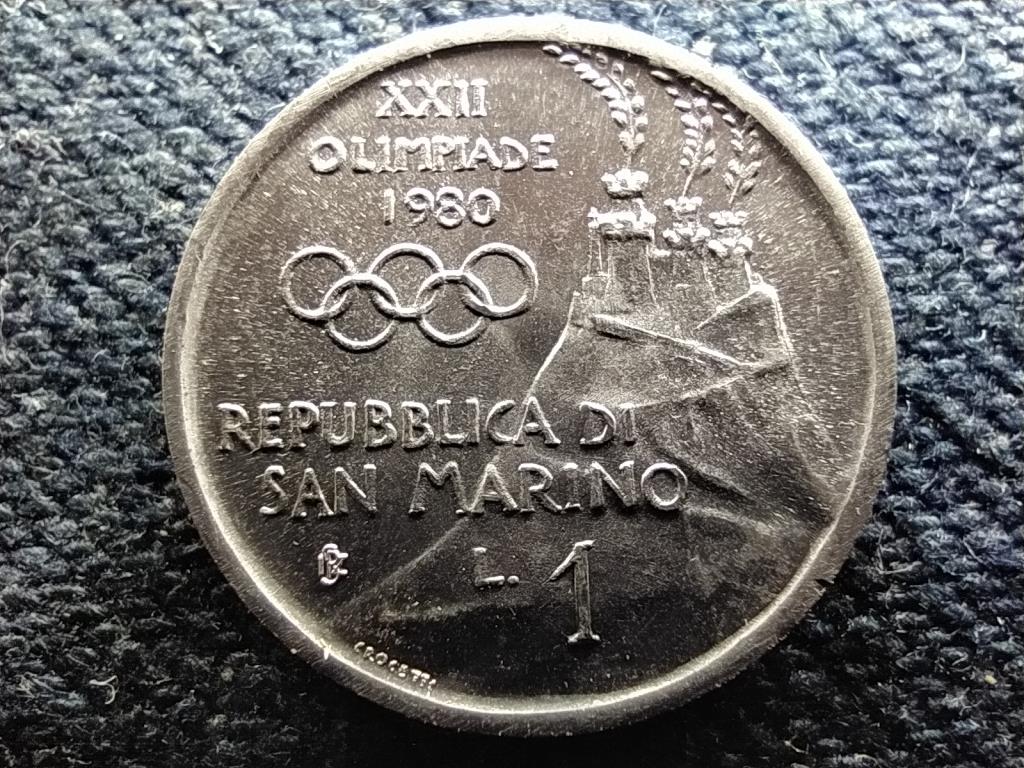 San Marino Nyári Olimpia 1980 Moszkva Gimnasztika 1 Líra 1980