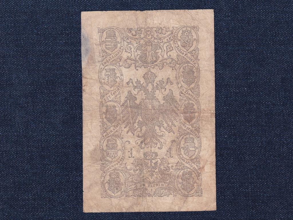 Ausztria 1 Gulden bankjegy 1866