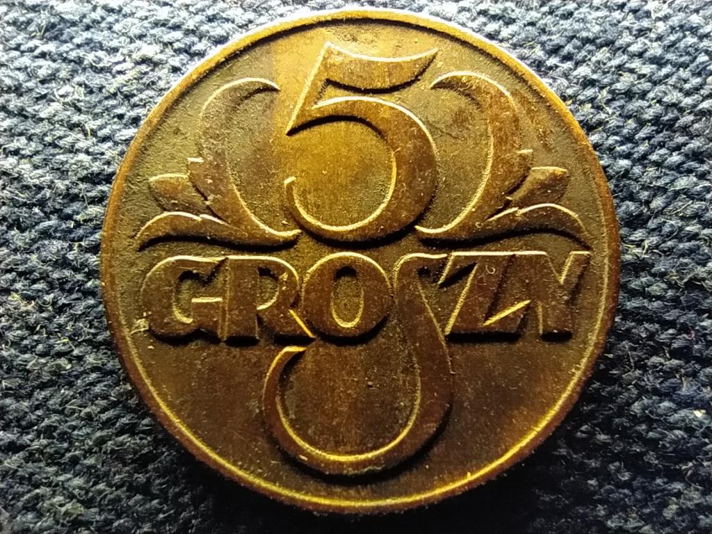 Lengyelország 5 groszy 1938 W