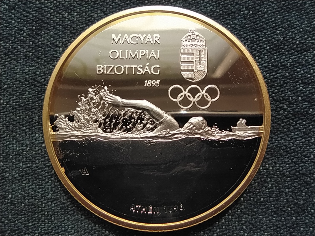 125 éves a Magyar Olimpiai Bizottság .925 ezüst 10000 Forint 2020 BP PP