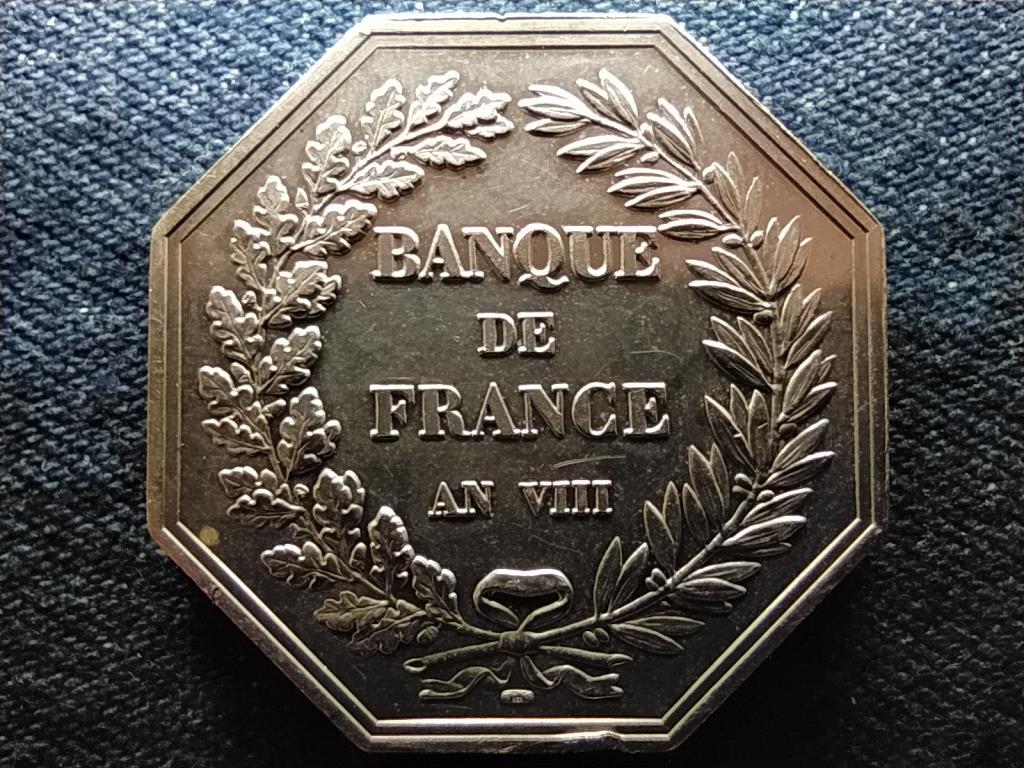 Franciaország A francia bank 1832 .900 ezüst érem 25g 36mm