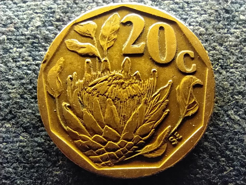 Dél-Afrikai Köztársaság Suid-Afrika 20 Cent 1995