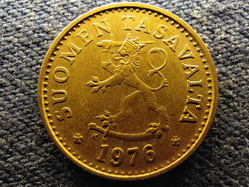 Finnország oroszlán 10 penni 1976 K