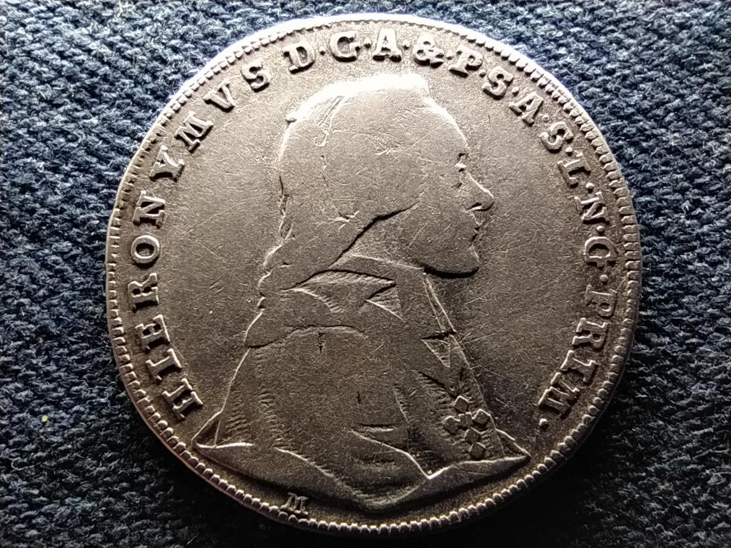 Ausztria Hieronymus von Colloredo (1772-1803) .583 ezüst 20 Krajcár 1775