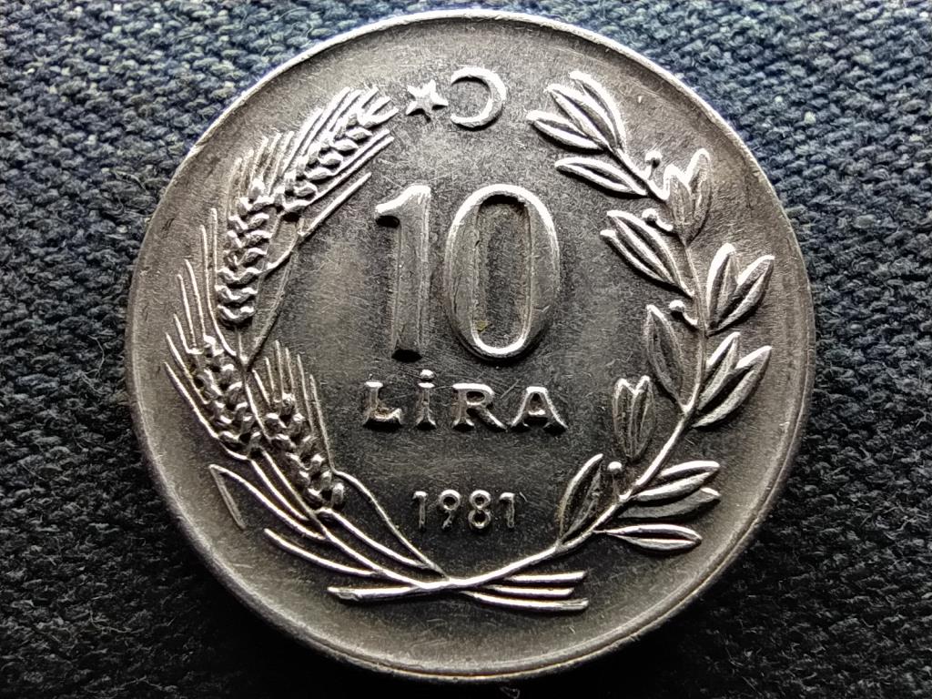 Törökország Köztársaság (1923-) 10 Líra 1981