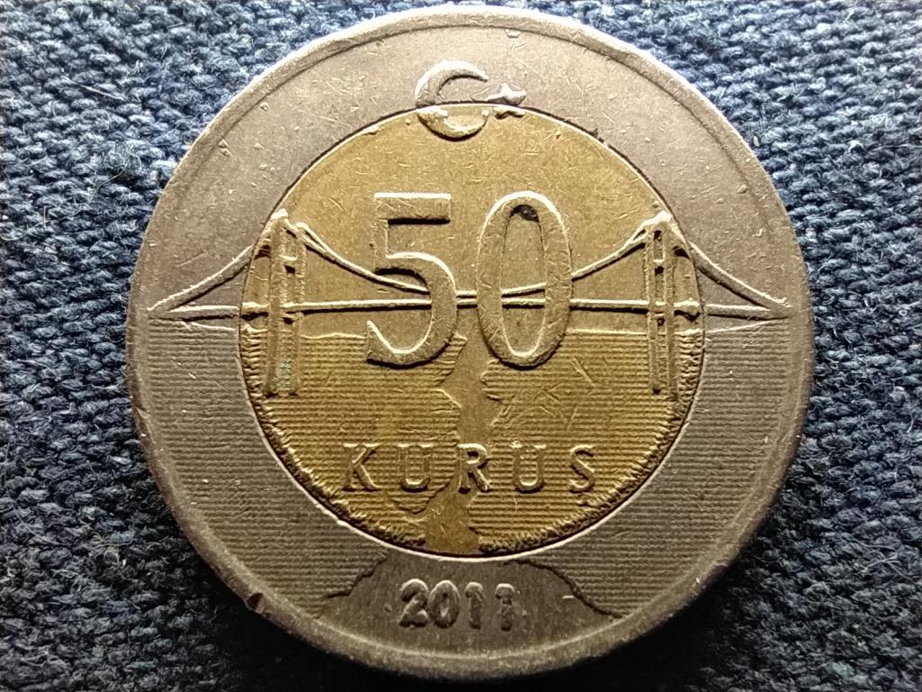 Törökország 50 kurus 2011