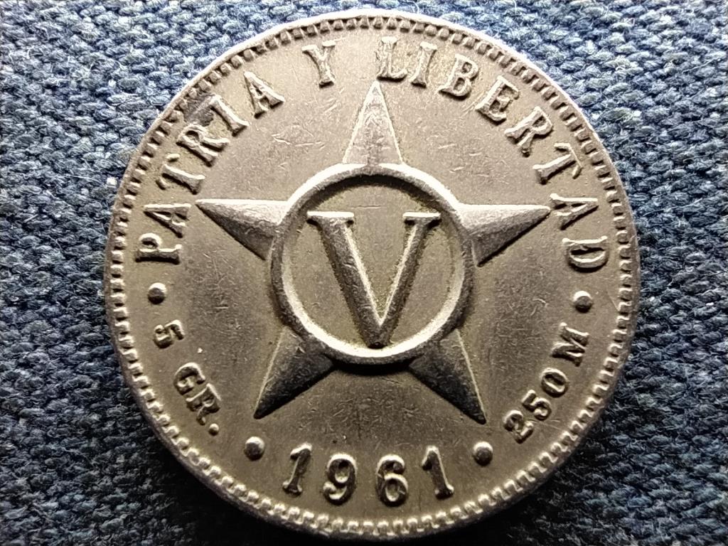 Kuba 5 centavo 1961