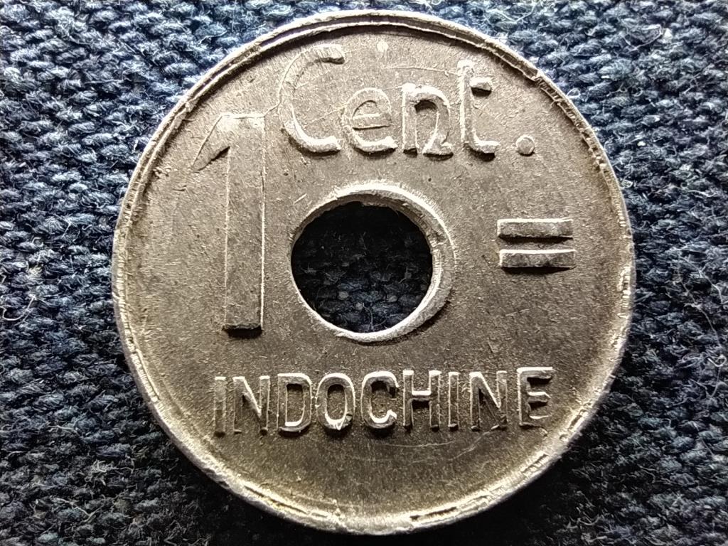 Franciaország Indokína 1 Centimes 1943 sima peremes