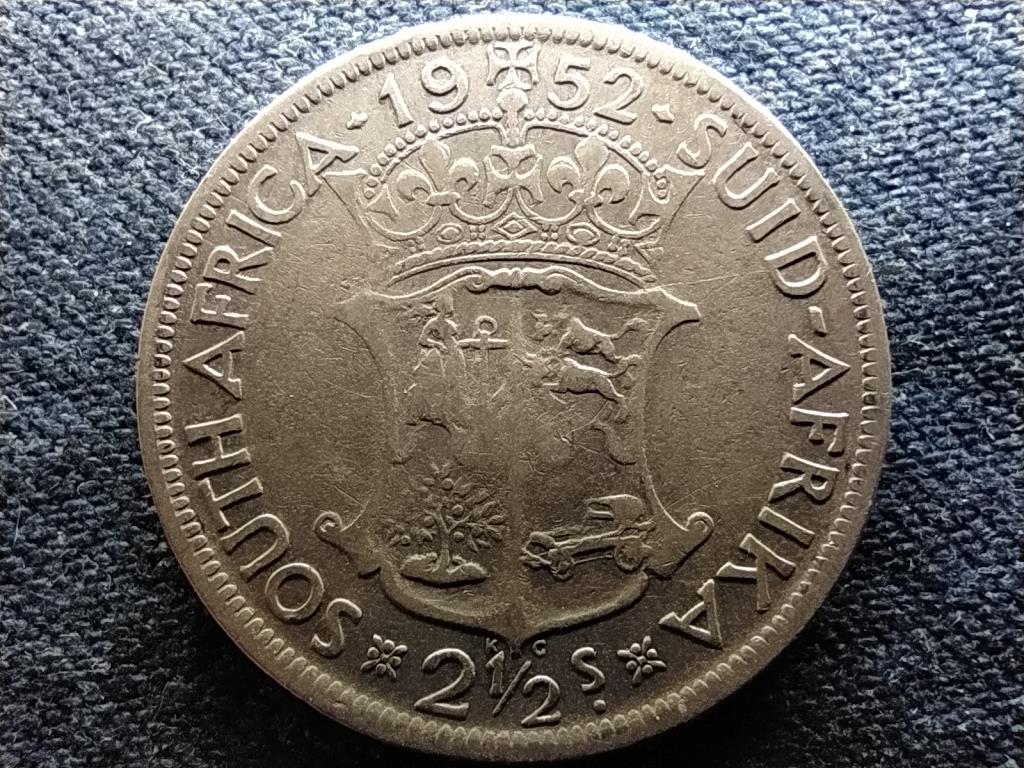 Dél-Afrikai Köztársaság VI. György .500 ezüst 2 1/2 Shilling 1952