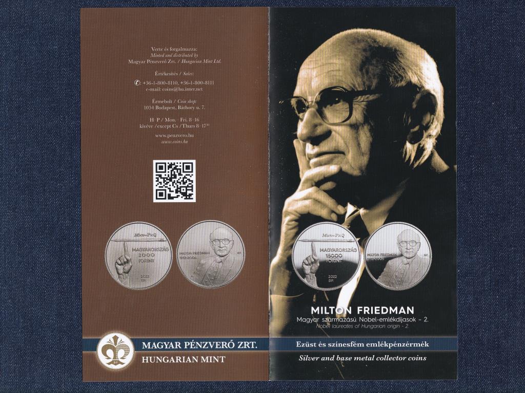 110 éve született Milton Friedman 2000 és 15000 Forint 2022 prospektus