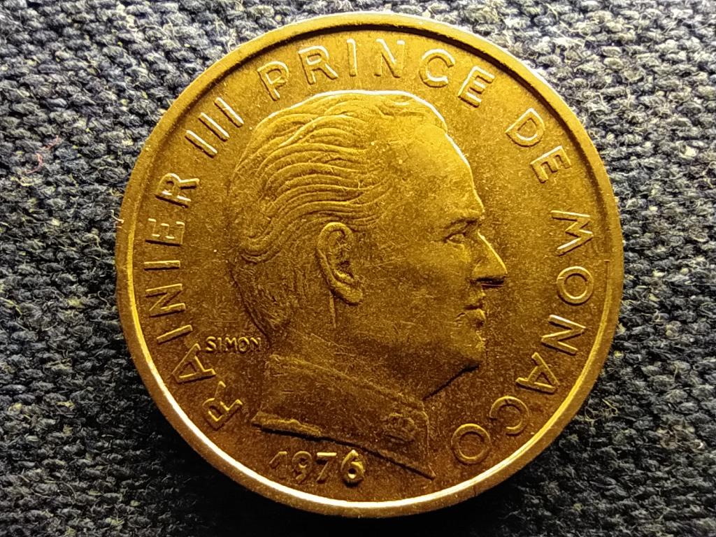 Monaco Rainier III (1949-2005) 10 centimes 1976