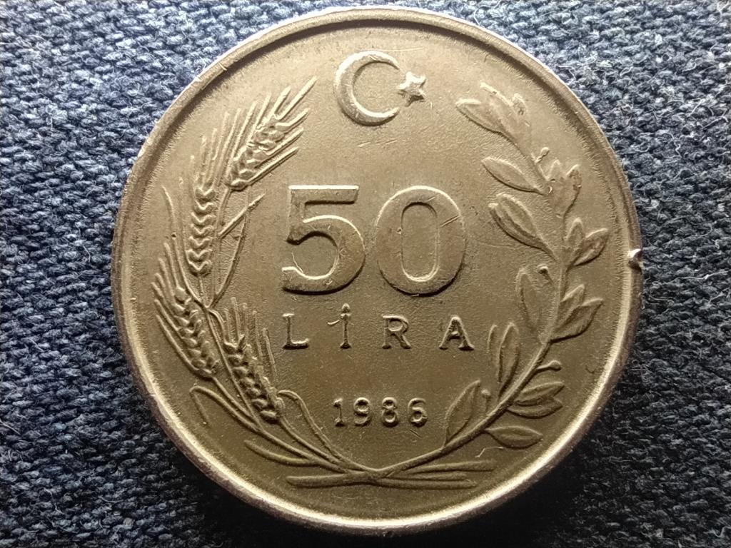 Törökország 50 Líra 1986
