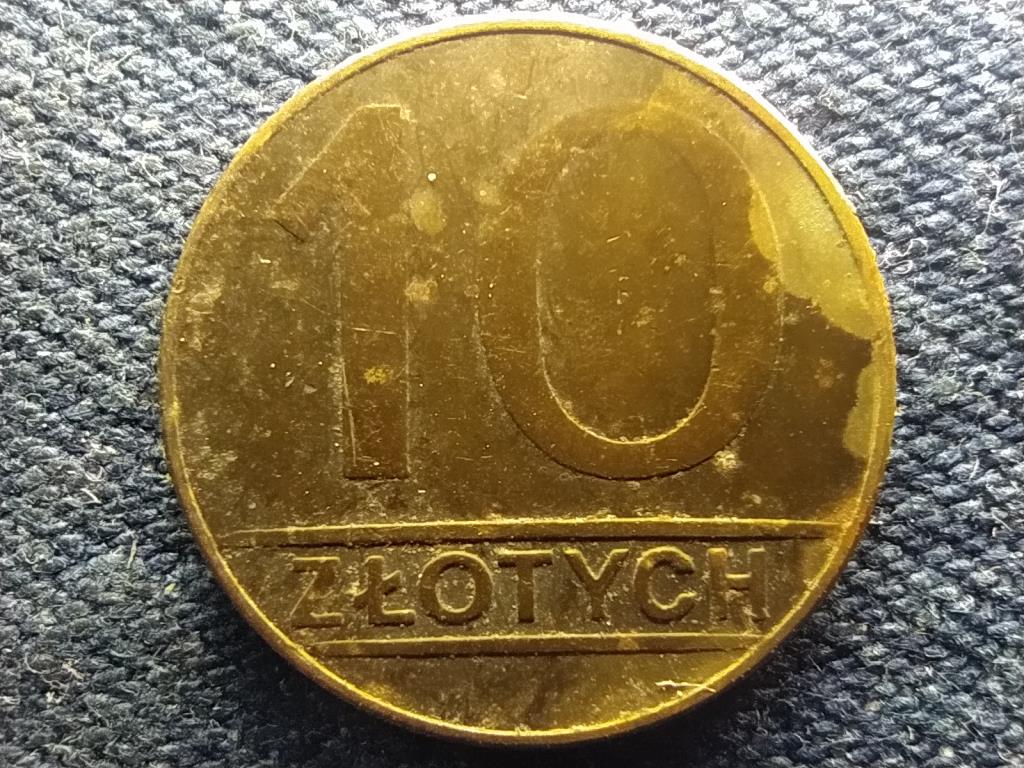 Lengyelország 10 Zloty 1989 MW