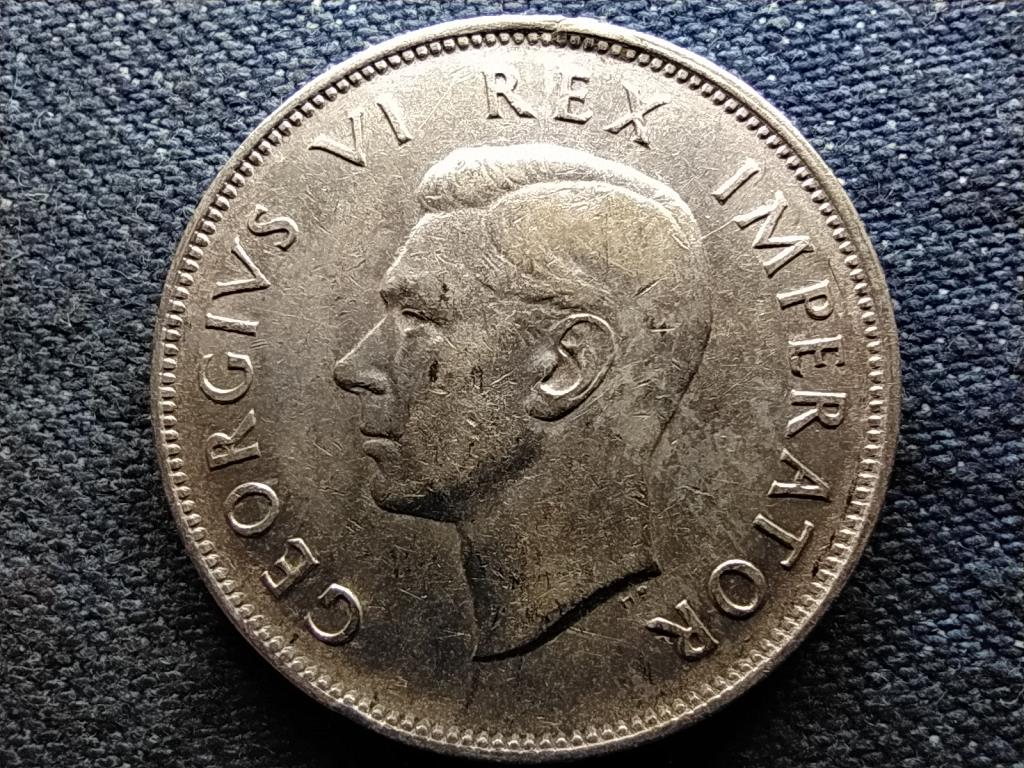 Dél-Afrikai Köztársaság VI. György .800 ezüst 2 1/2 Shilling 1943