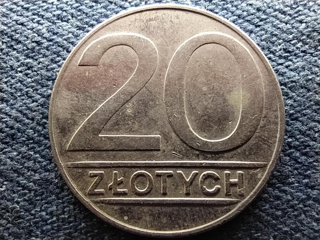 Lengyelország 20 Zloty 1990 MW