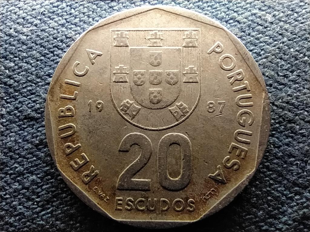 Portugália Harmadik Köztársaság (1974- ) 20 Escudo 1987