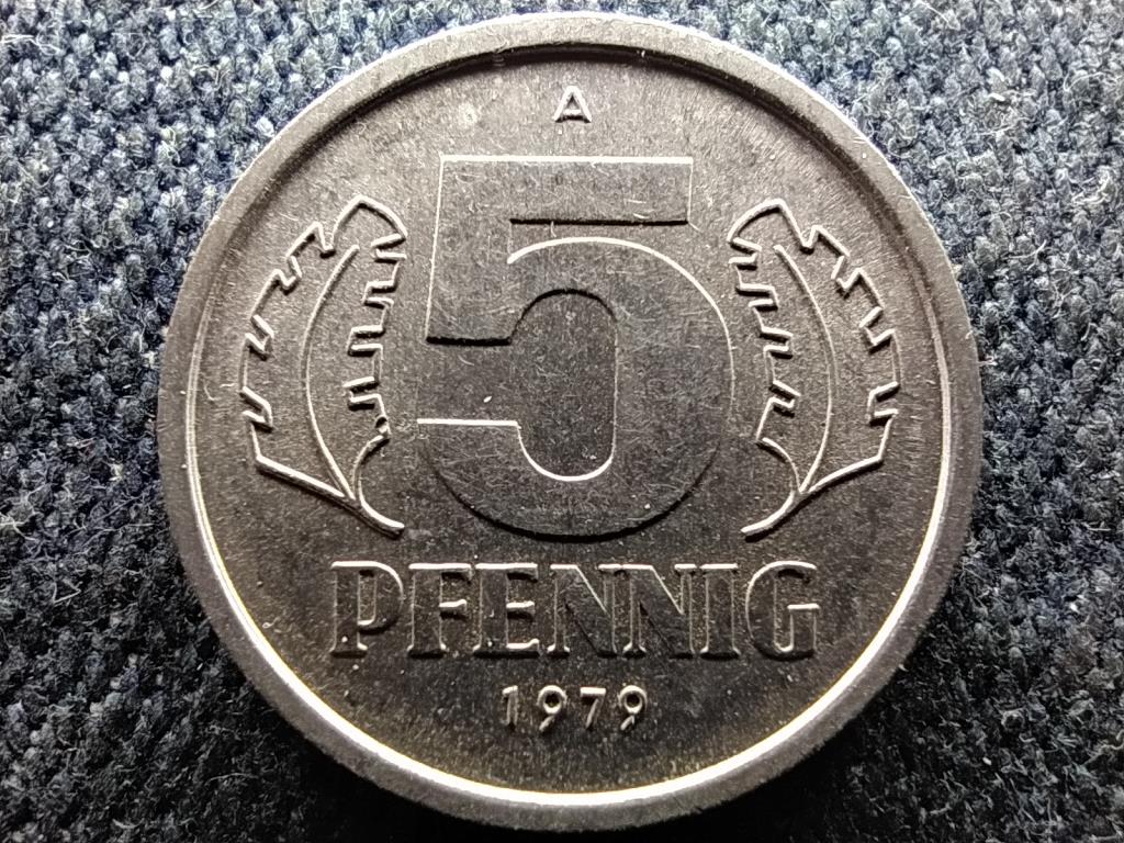 Németország NDK (1949-1990) 5 Pfennig 1979 A