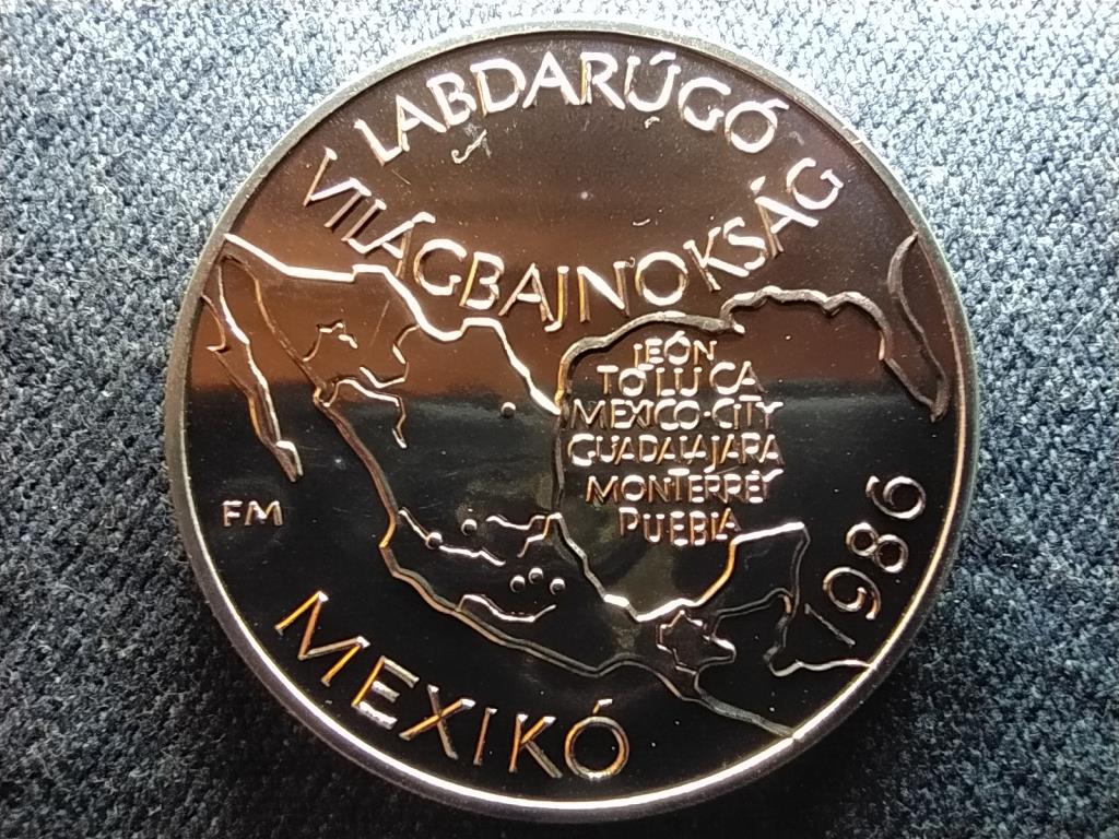 1986-os Labdarúgó VB Mexikó 100 Forint 1985 BP BU