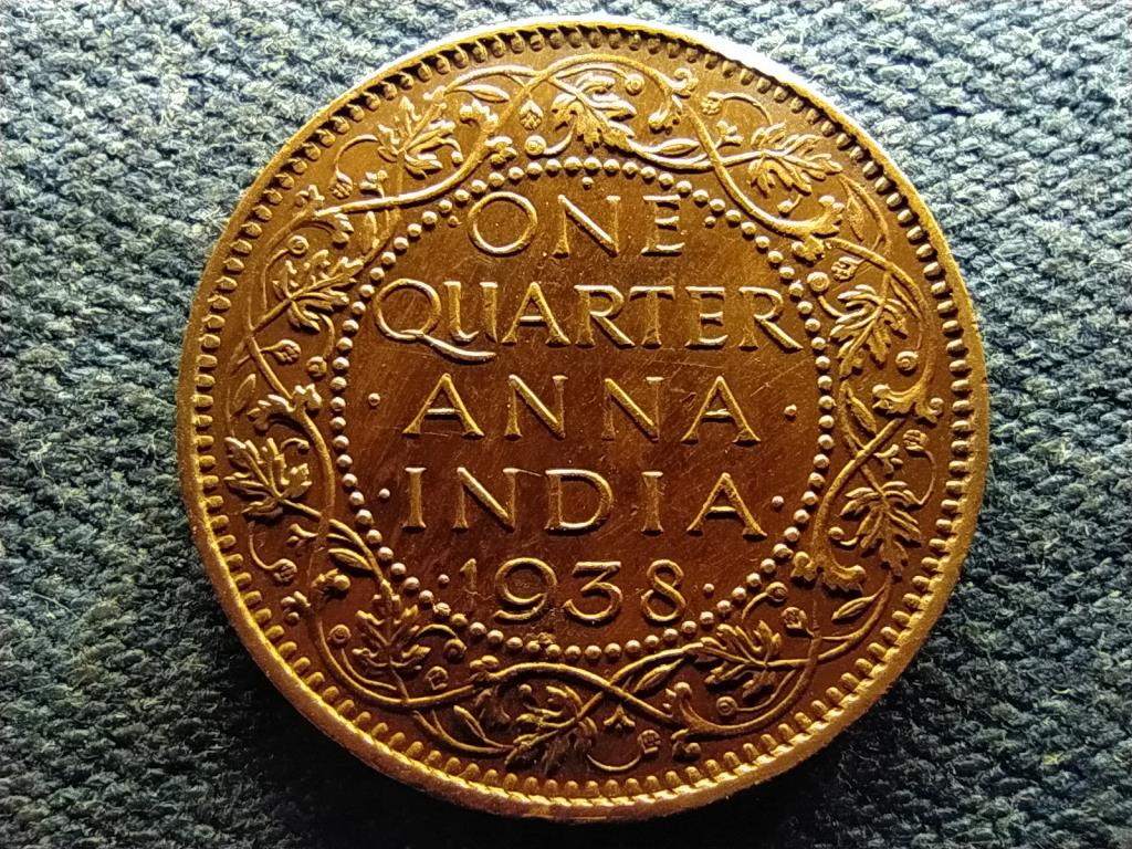 India VI. György (1936-1952) 1/4 Anna 1938