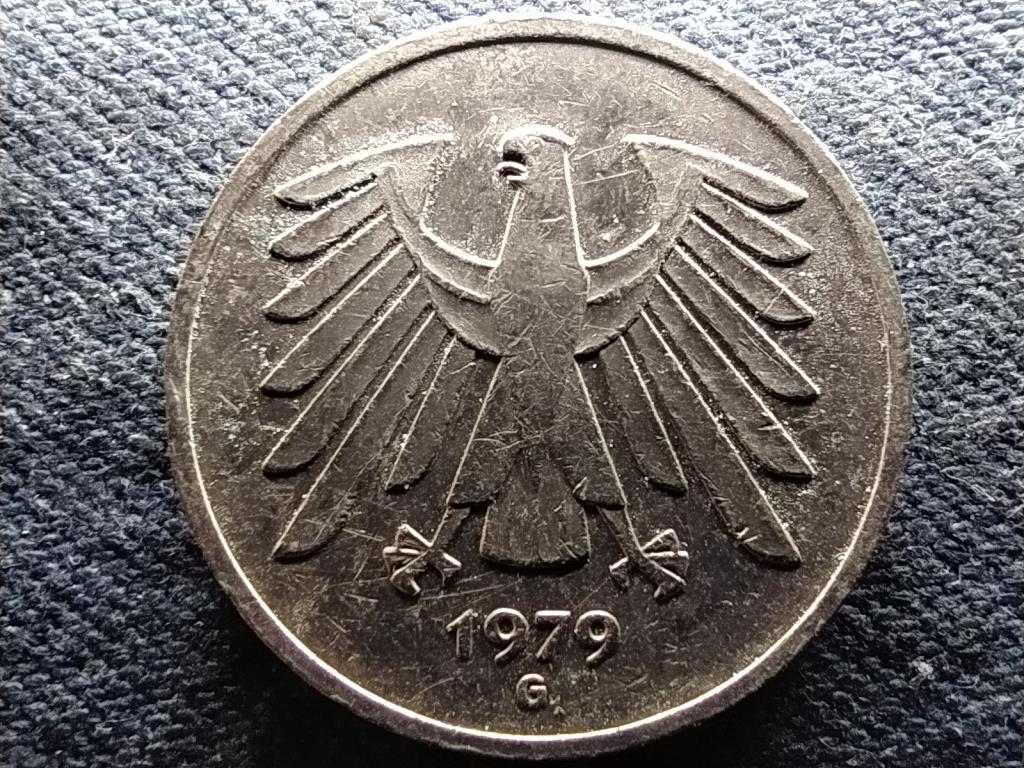 Németország NSZK (1949-1990) 5 Márka 1979 G