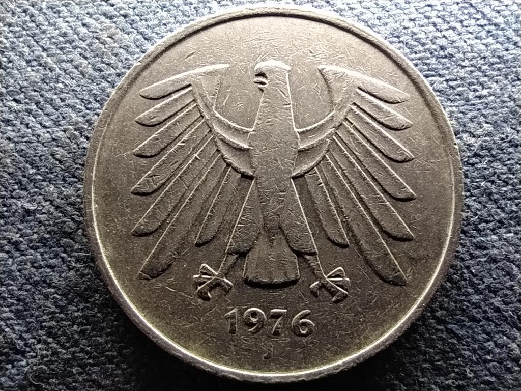Németország NSZK (1949-1990) 5 Márka 1976 J