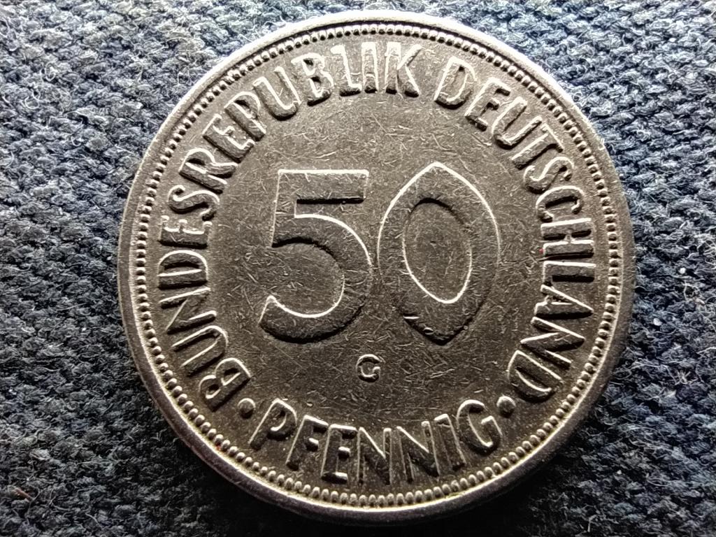 Németország NSZK (1949-1990) 50 Pfennig 1970 G