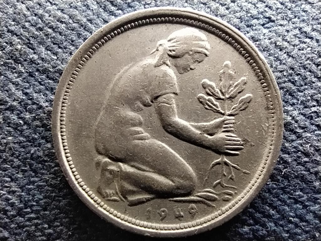 Németország NSZK (1949-1990) 50 Pfennig 1949 J