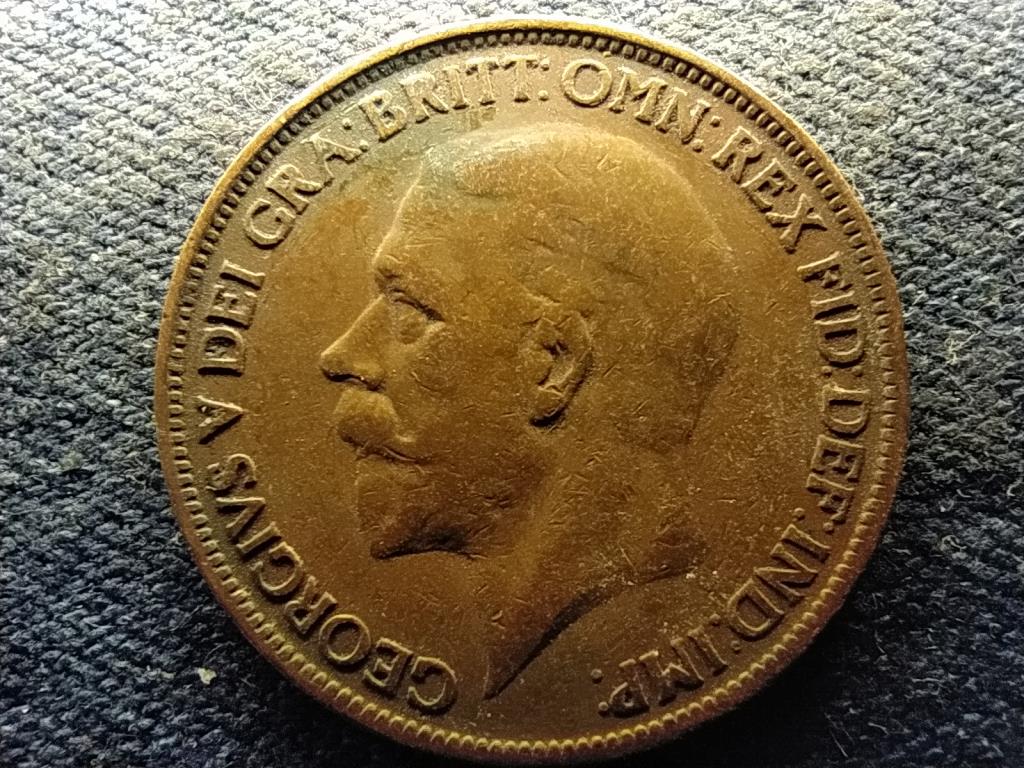 Anglia V. György bronz 1 Penny 1927