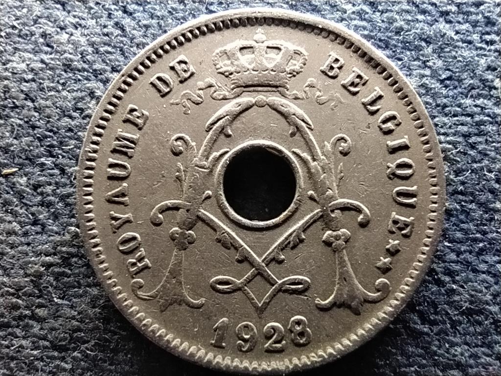 Belgium I. Albert (1909-1934) 5 centime (francia szöveg) 1928