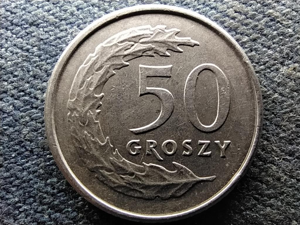 Lengyelország 50 groszy 1991 MW