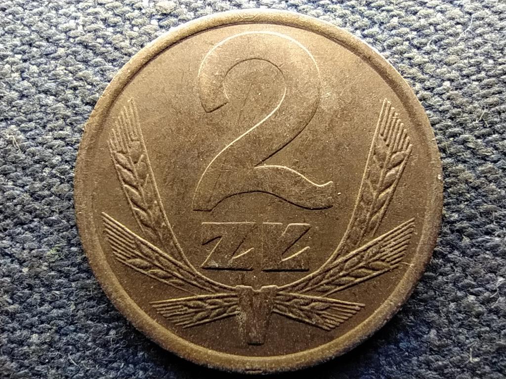 Lengyelország 2 Zloty 1987 MW